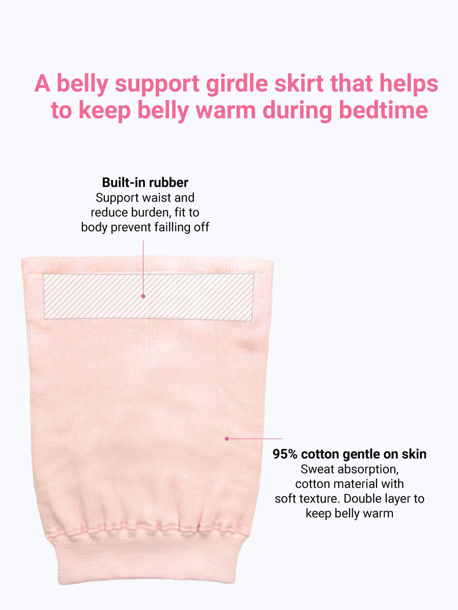 Cotton Belly Support Girdle Skirt