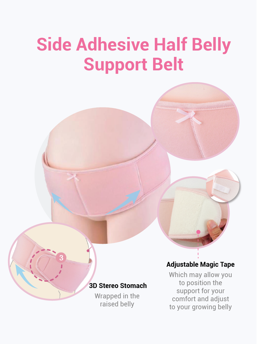 Side Adhesive Maternity Support Belt (Medical-Grade)