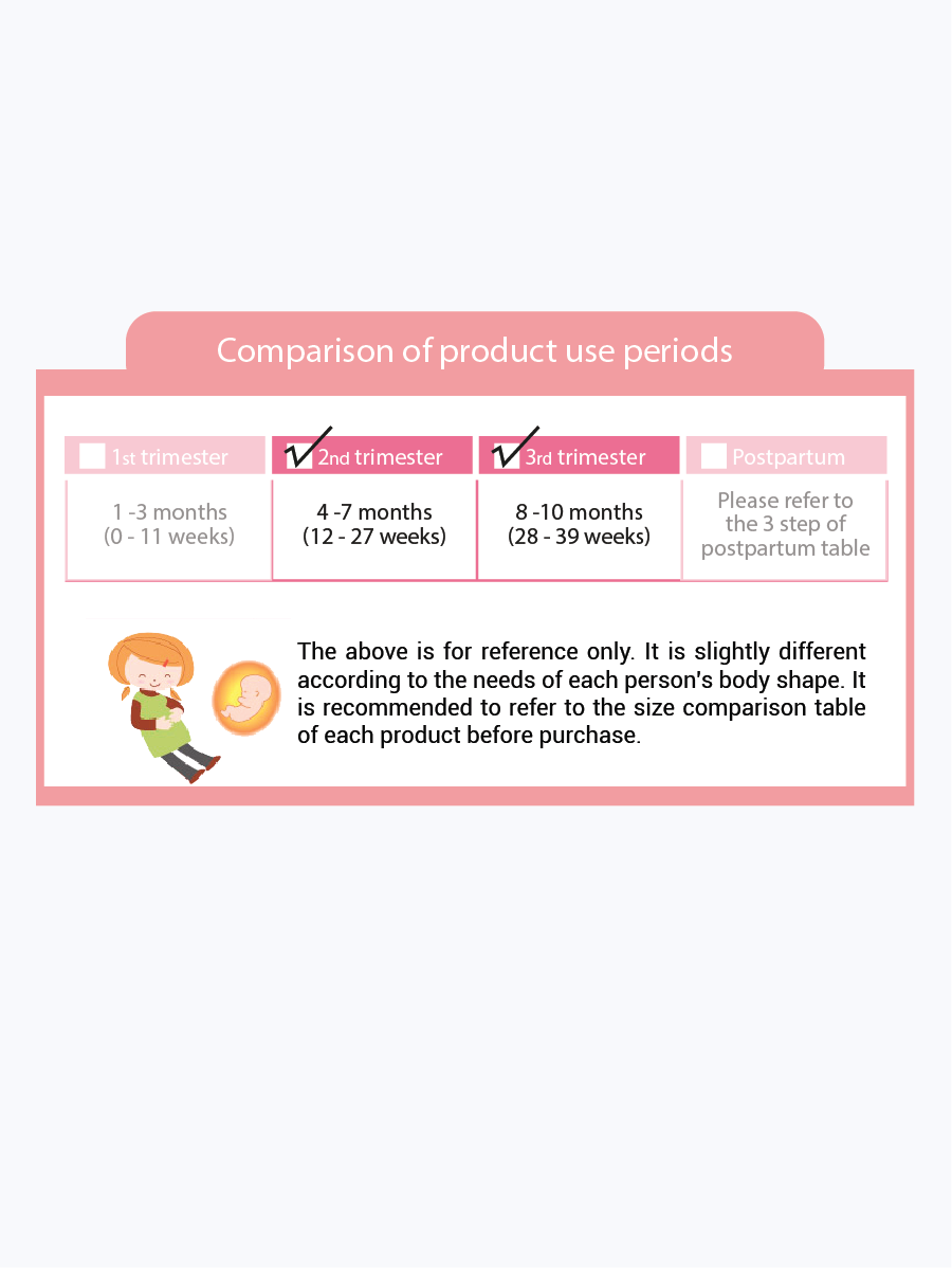 Side Adhesive Maternity Support Belt (Medical-Grade)