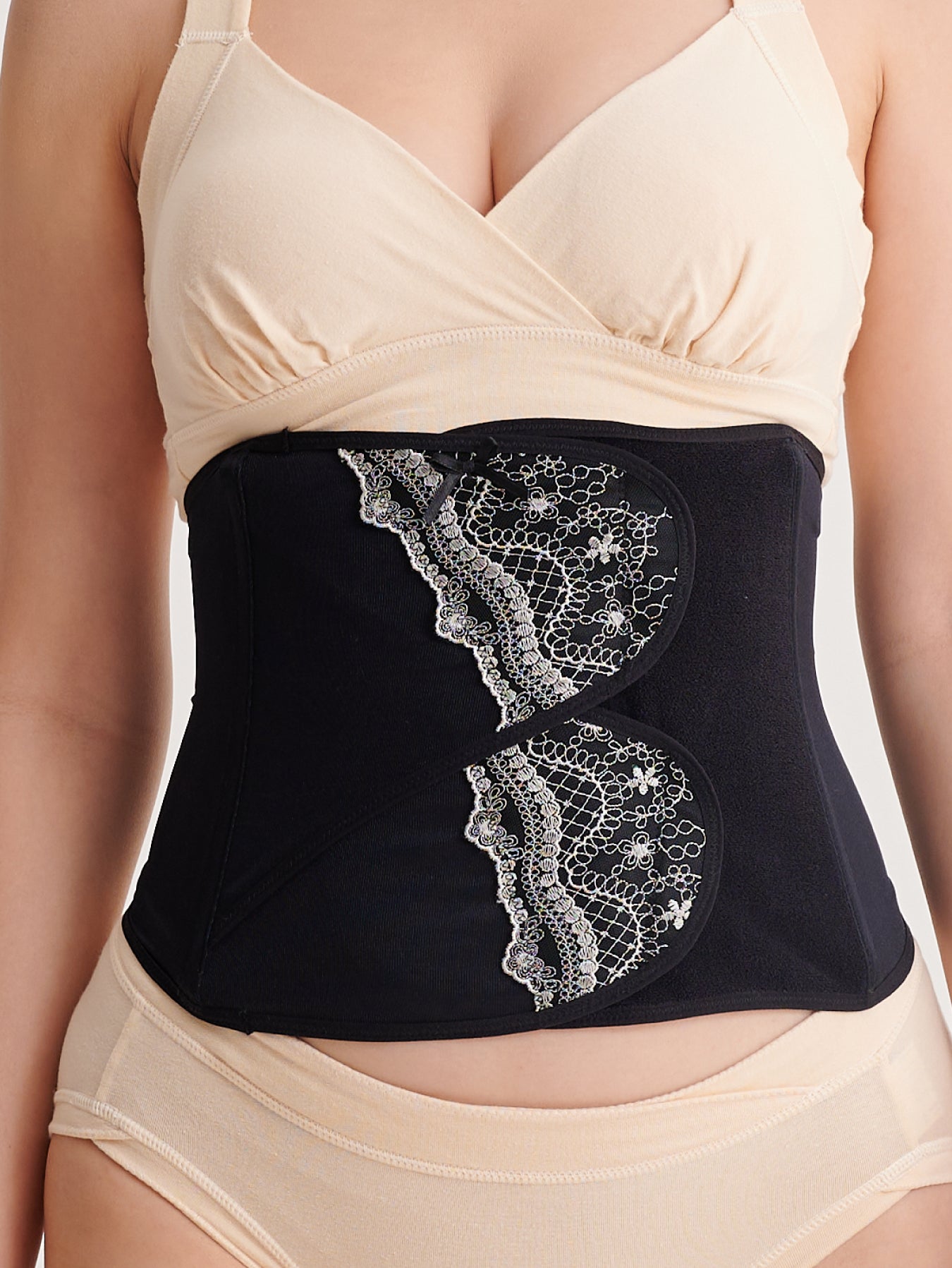 Cesarean Postpartum Belly Binder (Step 1)