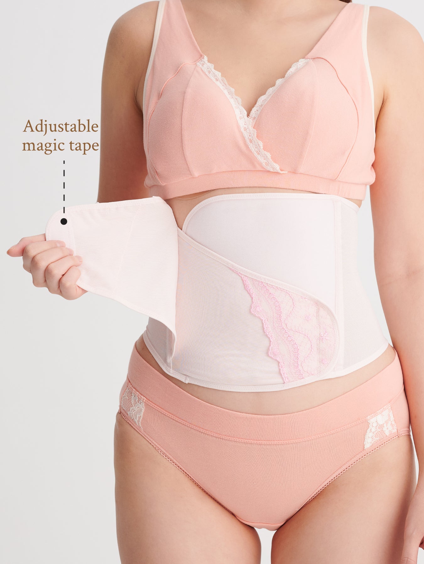 Cesarean Postpartum Belly Binder (Step 1)