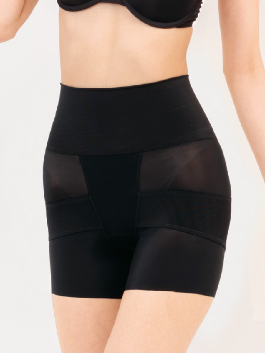 High Waist Seamless Abdomen Hip Lifting Body Shaping Safety Pants