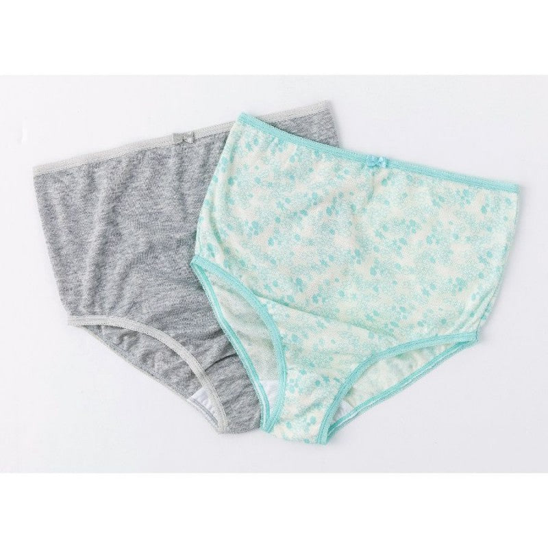 Ribbon Bow High Waist Maternity Brief Set