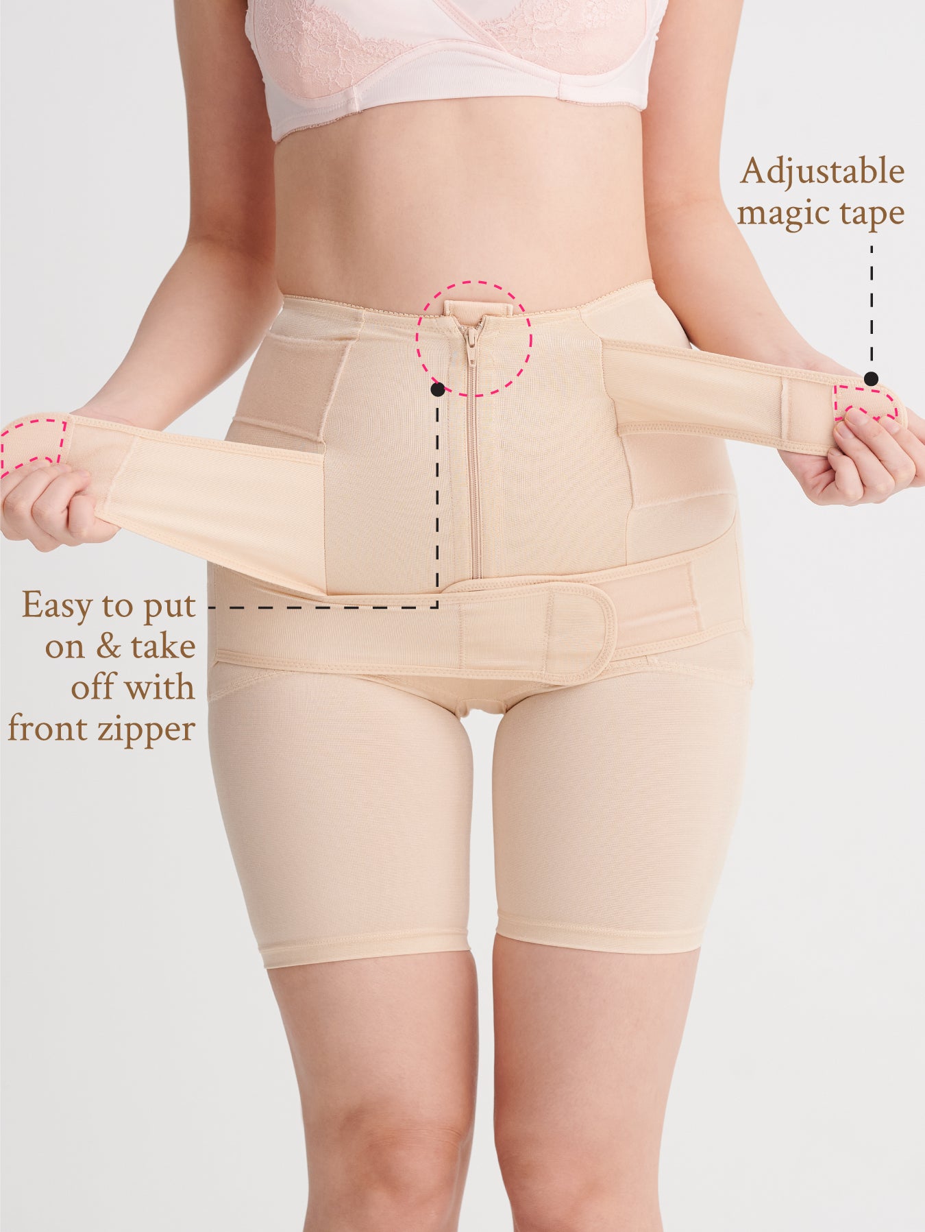 Postpartum Body Shaping Support Pants Step 3