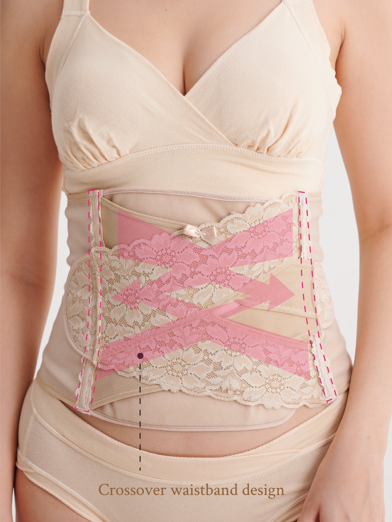 Powerful Lace Postnatal Belly Binder (Step 2)